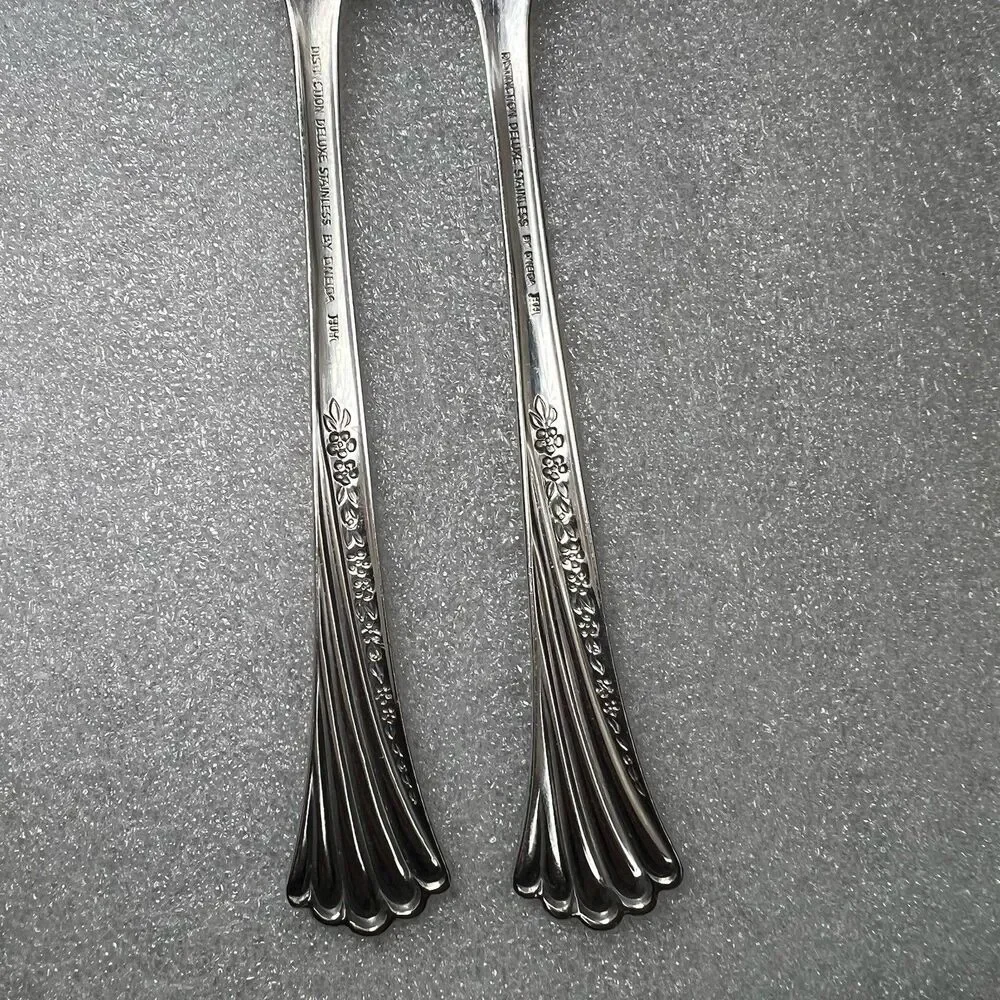 2 Of Oneida Spring Glen Dinner Fork 7 3/8